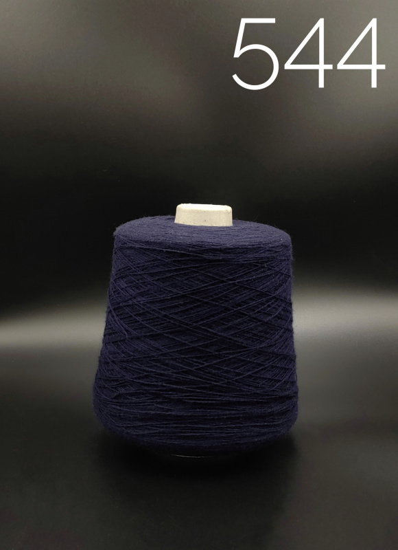 100% КАШЕМИР 2/28 544 ночной синий