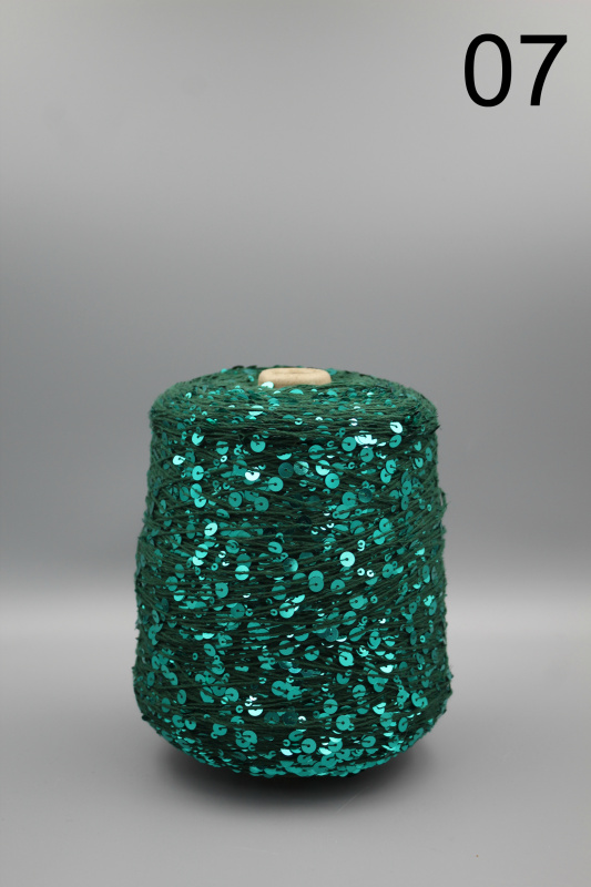 ПАЙЕТКИ НА ХЛОПКЕ 07 изумруд