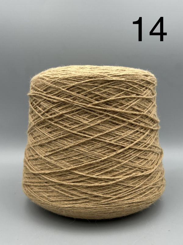 АНГОРА*ANGORA Zegna Baruffa 5/15 14 кэмел