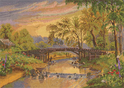 ПС1108 "Хрупкая тишина" Панна 42,5 см х 30 см